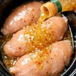 Slow cooker whole chicken